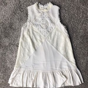 Ivory Lace Boho Dress